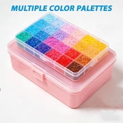 Complete Perler Beads Craft Kit with Iron Tool, DIY Fuse Bead Refill Supplies for Kids Adults, Beads & Templates for Making Pixel Art, Handmade Gift & Activity Set
