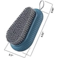 thumbnail image 5 of Cepillo de fregado, cepillo de fregado de zapatos de ropa de lavandería suave de calidad, cepillos de limpieza domésticos fáciles de agarrar, 5 of 5