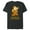 Dark Heather, variant on Beauty and the Beast Cogsworth Stop Wasting My Time - Short Sleeve Blended T-Shirt for Adults - Customized-Denim Snow Heather