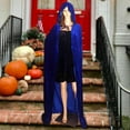 thumbnail image 3 of Capa con Capucha Salvador para Cosplay de Halloween Azul, 3 of 7