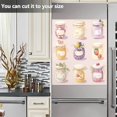 thumbnail image 3 of Yayeee Magnetic Dishwasher Cover for The Front Decoration Home Kitchen Machine Sticker Protector, Purple Jam Jars, 3 of 6