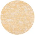 thumbnail image 5 of SAFAVIEH Courtyard Isolde Abstract Indoor/Outdoor Area Rug, Gold/Ivory, 2'7" x 5', 5 of 10
