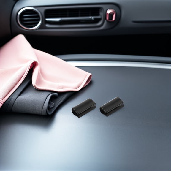 TABLZONE Floor Mat Retainer Clips, Black Plastic, Secure Footwell, for Home Sedan and Suv 100Pcs