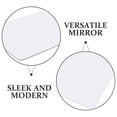 thumbnail image 4 of Adhesive Mirror Self-adhesive Acrylic Mirror Acrylic Wallpaper Mirror Living Room Vanity Mirror Wall Decor, 4 of 6