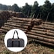 thumbnail image 4 of Capacitación De Madera De Lona Cerosa Barbacoa Barbacoa Fuerte Para Titular De Registro Al Aire Libre En Interiores Gris Sunnimix Saco de almacenamiento de leña, 4 of 8
