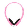 thumbnail image 2 of kubite KUBITE T-111 Foldable 3.5mm On-Ear Headphones with Adjustable Headband, Lightweight Design, and Noise Isolation - Pink, 2 of 5