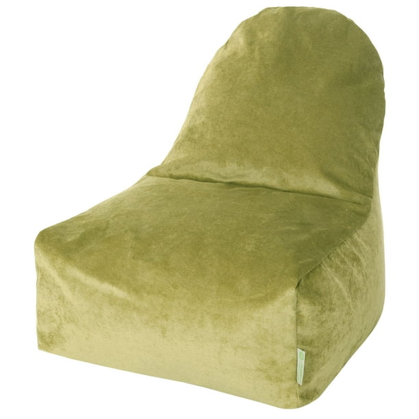 Majestic Home Goods Indoor Apple Villa Micro Velvet Bean Bag Kick It Chair 30 In L X 26 W H Com Majestic Home Goods Indoor Apple Villa, Majestic Home Goods Villa Bean Bag Chair Lounger
