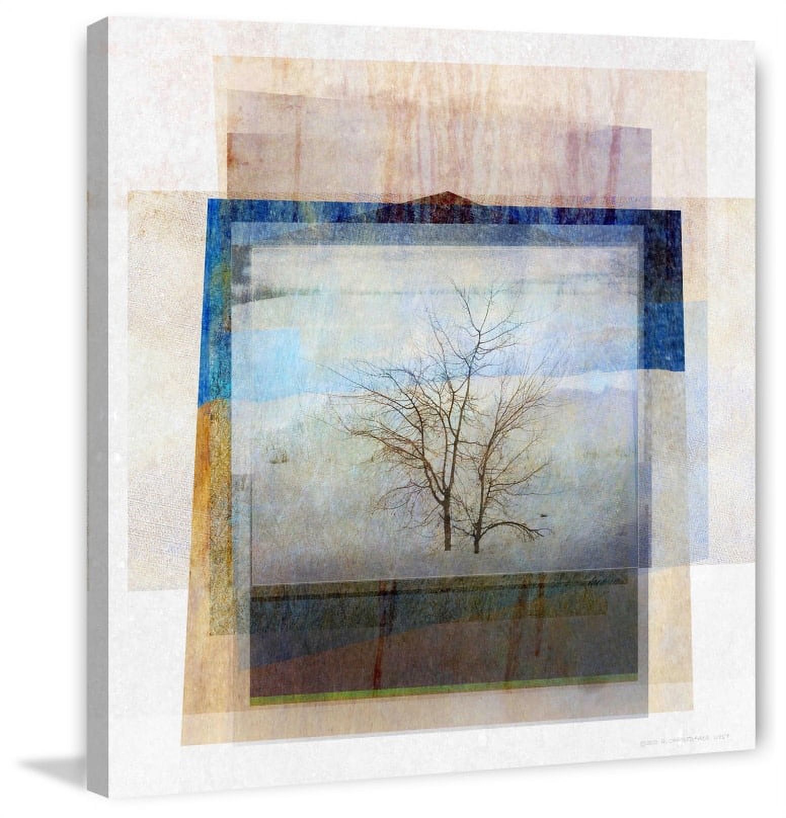 Marmont Hill - "Lone Tree Montage" by Chris Vest Painting Print on Wrapped Canvas