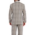 thumbnail image 2 of Polo by Ralph Lauren 2-Piece Glenn Plaid Wool Blend Suit in Taupe, 2 of 5