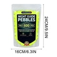 thumbnail image 2 of Luminous Garden Stones, Glow In The Dark Pebbles, Solar Powered Outdoor Landscaping Decorative Rocks, Waterproof Weather Resistant Resin Stepping Stones, 2 of 8
