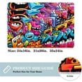 thumbnail image 2 of Graffiti Polyester Non-Slip Door Carpet Kitchen Mat Floor Rug - Machine Washable, 2 of 6