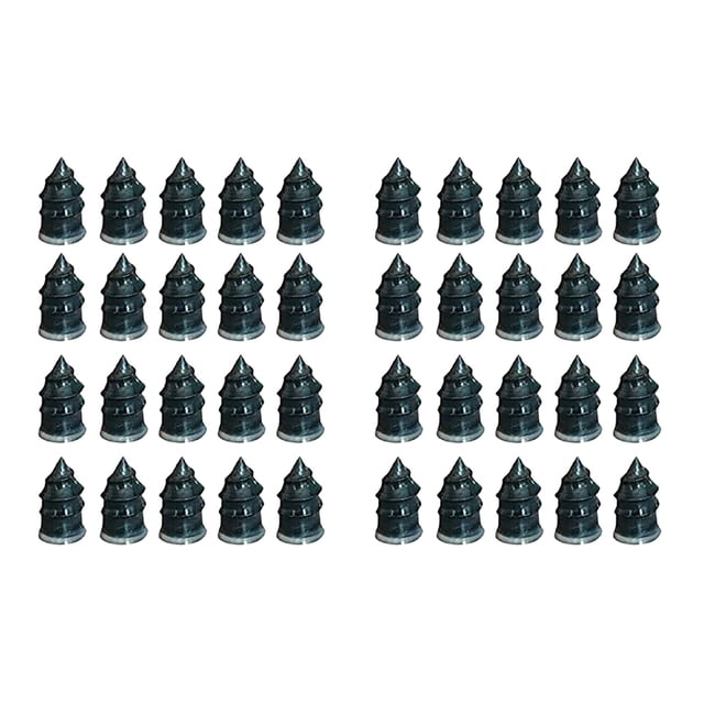 40 Piezas Reparación de Neumáticos Clavos Goma Auto Motocicleta Reparación Neumáticos VacíO Herramienta de Reparación Rápida Clavos Reparación de Neumáticos Autoservicio Clavos L