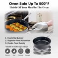 thumbnail image 6 of Gotham Steel PRO 4 Qt Saute Pan with Lid, Hard Anodized Ceramic Nonstick Coating, Deep Frying Pan, Large Jumbo Cooker Frying Skillet with Stay Cool Handles, Induction Oven & Dishwasher Safe,, 6 of 8