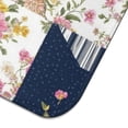 thumbnail image 5 of Pioneer Flower Floral Print Pattern Dish Drying Mat for Kitchen 1 Pack, Ultra Absorbent Microfiber Dishes Drainer Mats,16"x18", 5 of 6