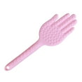 thumbnail image 3 of Martillo de masaje ergonómico con forma de palma para hombros, cuello y piernas, color rosa, 3 of 12