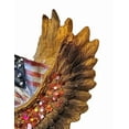 thumbnail image 3 of Collections Etc Patriotic American Eagle with U.S. Flag Christmas Ornament – Holiday Décor, 3 of 3