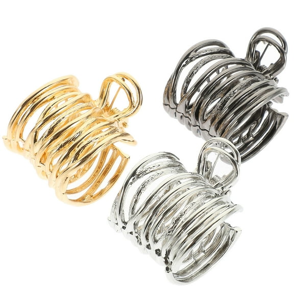 WHAMVOX  3 Pcs Hair Clip for Women Clips High Ponytail Holder Bun Girl Miss