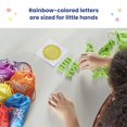 thumbnail image 3 of Magnetic Letters hand2mind Rainbow, minúscula para niños (juego de 6), 3 of 5