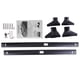 thumbnail image 3 of Horizontal Car Roof Rack Cross Bars Rail Carrier Lockable Rooftop Luggage Spare Parts Compatible for Rav4 2019-2023, 3 of 16