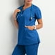 thumbnail image 5 of Ropa de lavado de manos de manga corta para sala de operaciones, camiseta corta para mujer, ropa de trabajo, ropa de aislamiento para enfermeras y cirujanos, ropa de trabajo, 5 of 6