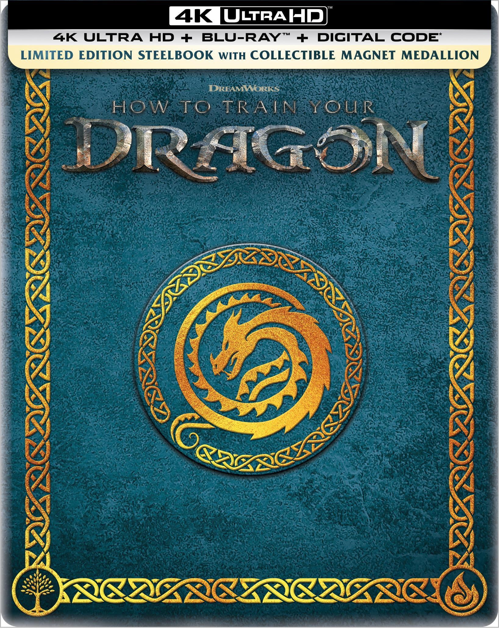 How To Train Your Dragon (2025) (Steelbook) (4K Ultra HD + Blu-ray + Digital Copy), Family, DreamWorks