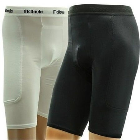 Sliding Pad Short - McDavid 721 Padded Sliding Shorts Black-Youth Medium