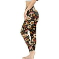 thumbnail image 3 of DISNIMO Mushroom Sunflower Printed Yoga Pants Leggings for Women, High Waisted Workout Leggings Tummy Control, Breathable Workout Yoga Pants for Workout Sport, Multicolor, L, 3 of 6