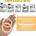 thumbnail image 2 of 3 Pcs 54Mm Silicone Steam Ring And Grouphead Gasket For Espresso Machine, 2 of 9
