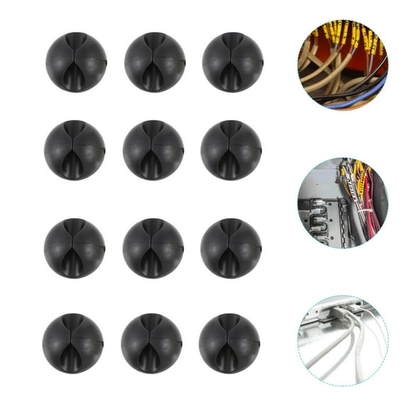 TAILTOSS 20Pcs Adhesive Cable Clip for Appliance Cord Keeper Office Desk Management