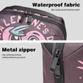 thumbnail image 4 of Valentine's Day USB Organizer Charger Pouch Charger Organizer Travel Case Small Box Organizer Storage Container Waterproof Oxford Cloth Electronics Accessories Storage Case 5.9x9.44x3.14 in, 4 of 6