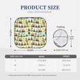 thumbnail image 3 of Bingfone Train With Animals Windshield Sun Shade 2-Piece Foldable Car Front Window Sunshade for Most Sedans SUV Truck-Medium, 3 of 6