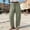 A1_Green, variant on Women's Linen Wide Leg Barrel Pants Beach Vacation Palazzo Pants Summer Beach Vacation Outfits Elastic Waisted Lounge Trousers Soft Comfy Elastic Waist Pants Casual Loose Pants Beige L