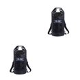 thumbnail image 1 of Smilepp Sac Étanche Sûr et Sec Léger et Portable Noir 2ensemble, 1 of 6