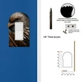 thumbnail image 2 of Off The Wall Plates - Wooden Look Eagle Classic Decorative Acrylic Cover Single Paddle Rocker Wallplate, 2 of 5