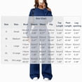 thumbnail image 3 of Xinoom Women's 2 Piece Off Shoulder Sweatshirt Set, Long Sleeve Slouchy Top & Elastic Waist Wide Leg Pants, Soft Matching Outfit, Gift for Ladies, Casual Hangout Navy,M, 3 of 6