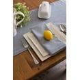 thumbnail image 2 of Blue Solid Chambray Napkin (Set of 6), 2 of 3