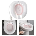 thumbnail image 3 of Baño para Hemorroides y Cuidado Post, Olla Bidet Portátil, universal Blanco rosa jinwen Tina de baño de asiento de inodoro, 3 of 8