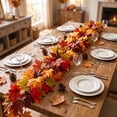 thumbnail image 6 of Halloween Garland 59in Marigold Artificial Flower Hanging String for Festival Wedding Diwali Home by OVFUIZ, 6 of 9