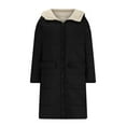 thumbnail image 4 of Veste Réversible, Manteau Long d'Hiver pour Femmes, Matelassé, Poches Zippées, Chaud, Élégant, Polyvalent, 4 of 8