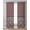 Brown Red, variant on Boho Blue Flower Sheer Curtains 63 Inch Length 2 Panels Set for Living Room/Bedroom, Abstract Bohemia Pesley Floral Kitchen Curtains Grommet Semi-Sheer Curtains Drapes Window Treatments 42"x63"x2
