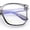 Slate, variant on Classic Nerdy Oversized Horn Rim Blue Light Filter Screen Glasses [Black]