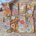 thumbnail image 2 of 70S Retro Groovy Floral Hippie Case For iPhone 15 Pro Max 14 Plus 13 Mini 12 11 Soft Cover 07 iPhone 11 Pro, 2 of 6