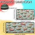 thumbnail image 2 of Ice Cream Cake Pattern Kitchen Mat Set of 2 Non-Slip Washable Kitchen Rugs Waterproof Comfort Standing Floor Mats for Kitchen Home Office Sink Laundry 17x29 Inch + 17x47 Inch, 2 of 6