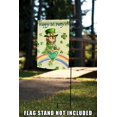 thumbnail image 3 of Toland Home Garden Happy Saint Patty St Pats St Patricks Day Flag Double Sided 12x18 Inch, 3 of 5