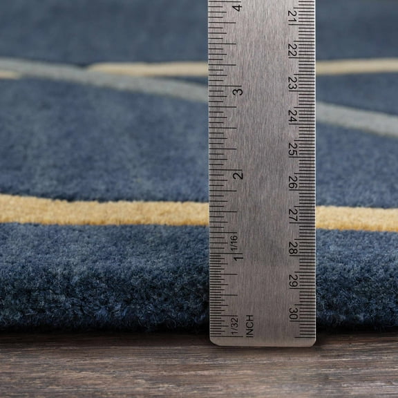 Hauteloom Adjuntas Wool Living Room, Bedroom Area Rug - Contemporary - Teal, Burnt Orange, Burgundy - 10' x 14'