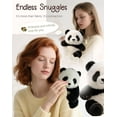 thumbnail image 6 of The Pandy– Emotional Healing on Demand, The Pandy Hug Motion - Ultra-Soft Emotional Support Stuffed Animal for Stress Relief & Comfort, Realistic Panda Plush with Hug-Like Design, 6 of 10