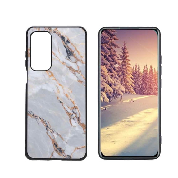 Marble Phone Case, Degined for Motorola MOTO Edge 2021 Case Men Women, Flexible Silicone Shockproof Case for Motorola MOTO Edge 2021