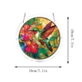 thumbnail image 2 of Acrylic Puzzles for Window Hanging, 7.4 Inch Suncatcher Puzzle Garden Decoration Home Decor for Women Men Mom Birthday Gift, 2 of 7