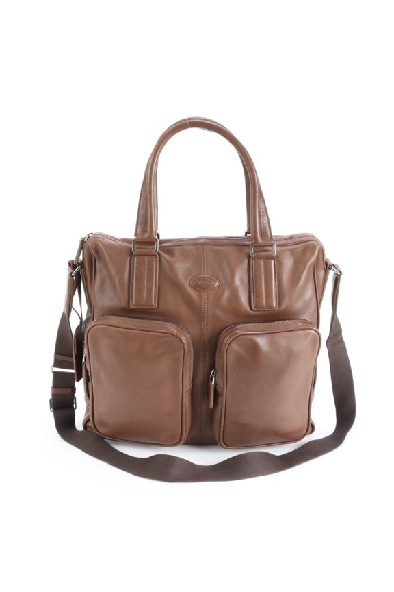 Pre-Owned Tod's Leather Bag Briefcase Tote Shoulder for Men