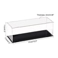 thumbnail image 2 of Uxcell Acrylic Clear Display Case Box Dustproof Protection Showcase Cube Collectibles Show Box 11.8 x 3.9 x 3.9 inch, 2 of 6